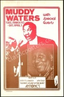 Muddy Waters Antone’s Poster