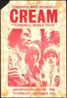 Cream Farewell World Tour Handbill