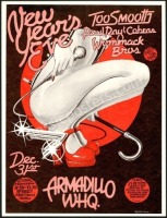 Armadillo New Year’s Eve Poster