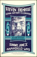 Steven Fromholz Armadillo Poster