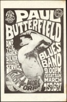 Scarce FD-3 Paul Butterfield Handbill