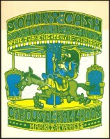 Scarce Johnny Cash Carousel Ballroom Poster