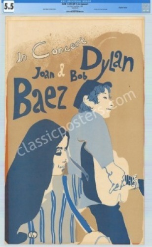 Certified Original AOR 1.101 Bob Dylan Poster