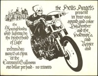 Rare AOR 2.249 Hells Angels Poster