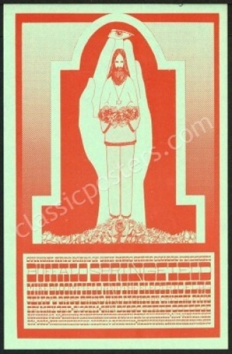 AOR 3.94 Buffalo Springfield San Diego Handbill