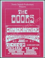 Rare The Doors San Diego Handbill