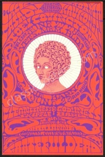 Rare AOR 2.329 Grateful Dead Handbill