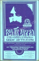 Scarce Frank Zappa Ellis Auditorium Poster