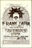 Scarce Frank Zappa Los Angeles Forum Poster