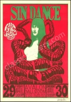 Popular Signed Original FD-6 Sin Dance Poster
