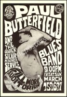 Beautiful Original FD-3 Paul Butterfield Poster