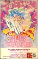 1973 Alice Cooper Portland Poster