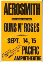 Nice Aerosmith Costa Mesa Poster