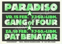 Scarce Paradiso Amsterdam Poster