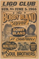 Rare Bobby Bland San Jose Poster