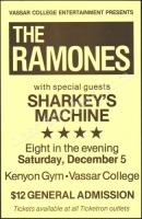 Scarce Ramones Vassar College Poster