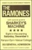 Scarce Ramones Vassar College Poster