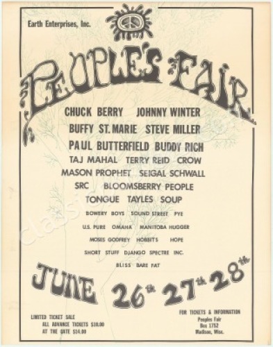 People's Fair Wisconsin Poster