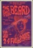 Scarce Original BG-19 The Beard Poster