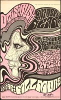 Splendid Signed Original BG-51 Grateful Dead Poster