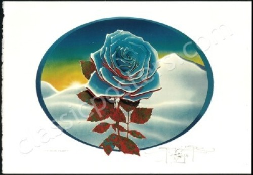 Stanley Mouse Blue Rose Giclee