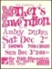 Rare Mothers of Invention Ann Arbor Handbill