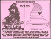 Frank Zappa Milwaukee Handbill