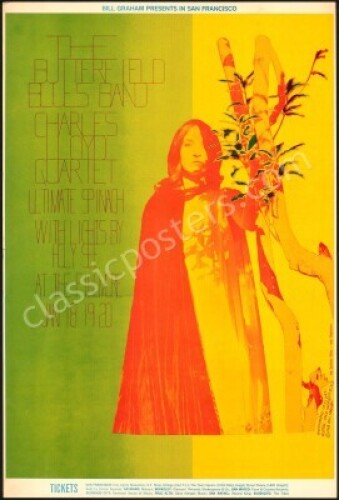 Original BG-103 Paul Butterfield Poster