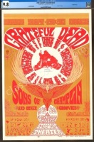 Superb AOR 2.224 Grateful Dead Straight Theater Poster