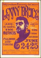 Popular Original BG-13 Lenny Bruce Poster