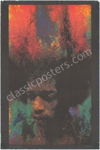 1969 Jimi Hendrix Personality Poster