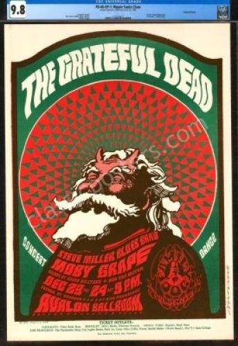 Mint Certified FD-40 Grateful Dead Poster