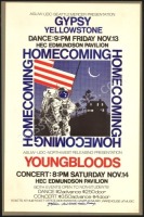 1970 The Youngbloods Homecoming Poster