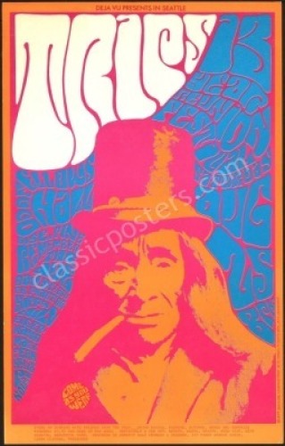 1979 Seattle Trips Festival Poster