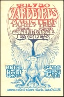 Very Rare The Yardbirds 1967 Handbill