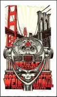 Signed 2012 Bob Weir Bridge Session Poster