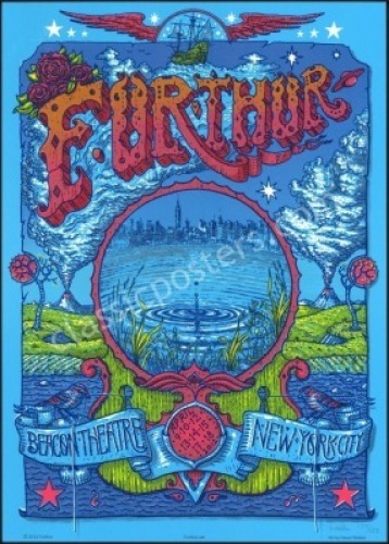 2012 Further Beacon Theater Poster