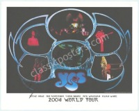 Steve Howe-Signed 2004 Yes World Tour Poster