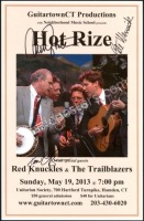 Signed Hot Rize Bluegrass Poster