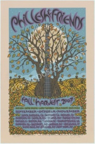 Signed Phil Lesh & Friends Poster