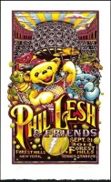 Signed Phil Lesh Forest Hills Poster