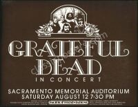 Gorgeous Grateful Dead Sacramento Poster