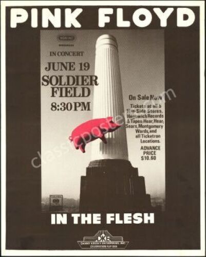 Pink Floyd Soldier Field Poster