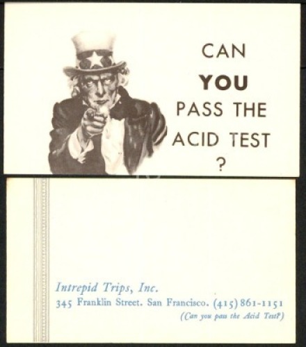 A Pair of Acid Test Cards