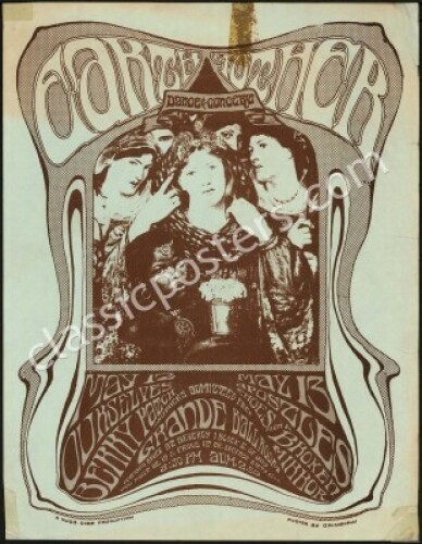 Rare May 1967 Grande Ballroom Handbill